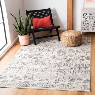 Bloomsbury Market Rugs in L You'll Love | Wayfair.co.uk Rug Grey Couch, Rugs 8x10, Rug Dining Table, Grey Couch, Modern Monochrome, Rug Grey, Living Room Rugs, Southwestern Rug, Rustic Rugs