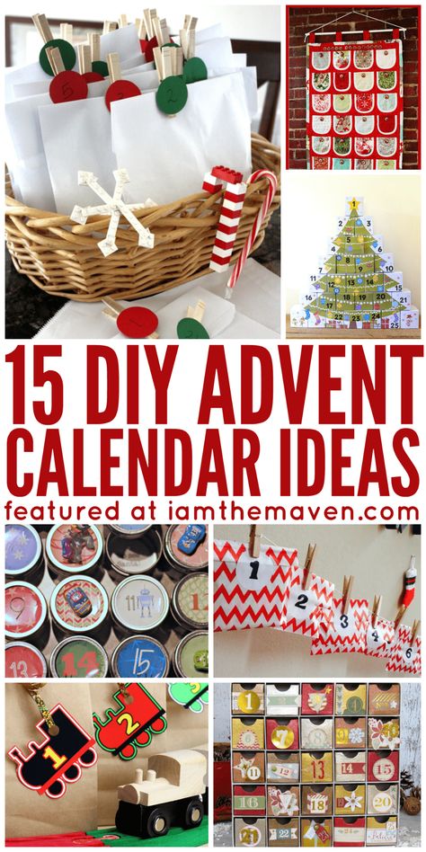 Grapevine Ideas, Diy Advent Calendar Ideas, Homeschool Christmas, Make An Advent Calendar, Lego Advent Calendar, Advent Crafts, Homemade Advent Calendars, Advent Calendar Ideas, Christmas Advent Calendar Diy