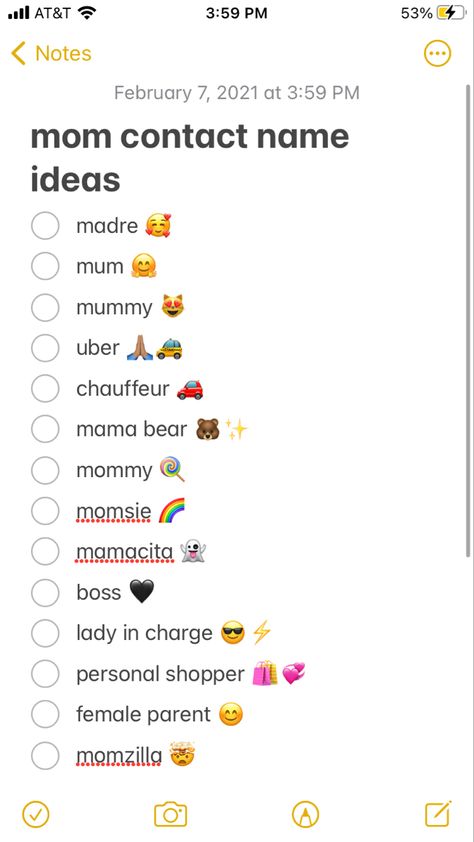Name For Mom Contact, Names For Mom In Phone, Cute Names For Mom In Your Phone, Nomi Whatsapp Ideas, Contact Names For Parents, Aesthetic Contact Names For Mom, Mother Contact Names In Phone, Contact Names For Mother, Names To Call Your Brother