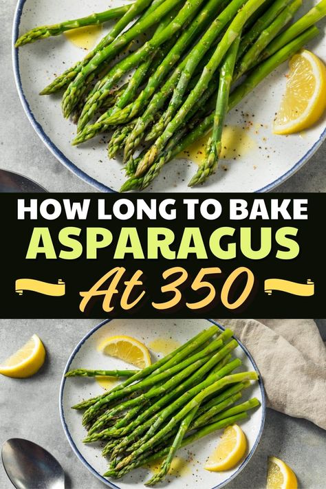 When you know how long to bake asparagus at 350, you know how to make the perfect side dish! Baked asparagus is tender, flavorful, and perfect for any occasion. Perfect Asparagus How To Cook, How Long To Bake Asparagus In Oven, Perfect Asparagus In Oven, How To Bake Asparagus In The Oven, Cooking Asparagus In The Oven, Bake Asparagus In Oven, How Long To Cook Asparagus In Oven, Asparagus Oven Baked, How To Roast Asparagus In The Oven