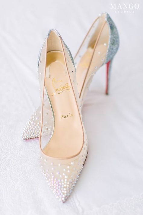 The ultimate shoes for the glam bride!| bridal heels,wedding heels,bridal shoes,wedding shoes,glamorous wedding shoes,elegant bridal shoes,wedding details,wedding stuff,wedding things,bridal details,bride to be,future bride,bridal style,bridal look,wedding gifts,bridal gifts,wedding planning,wedding inspo,wedding ideas,future wedding,wedding planning,dream wedding,fairytale wedding,luxury bridal shoes,luxury wedding,pink bridal shoes,blush bridal heels Louboutin Wedding Shoes Brides, Wedding Shoes Bride Louboutin, White Louboutin Heels Wedding Shoes, Women Shoes Photography Ideas, Louboutin Bridal Shoes, Wedding Shoes Louboutin, Bridal Shoes Gold, Louboutin Wedding Shoes, Simple Wedding Shoes