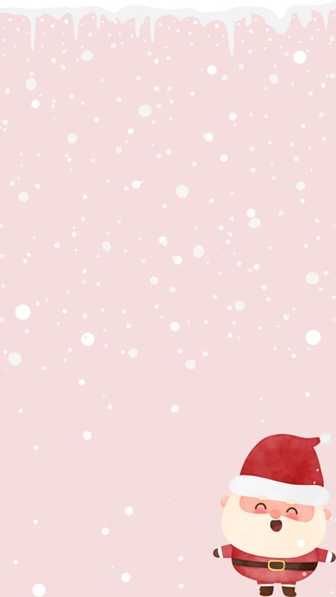 Christmas Santa snow wallpaper Girly Wallpaper Iphone Aesthetic Christmas, Secret Santa Wallpaper, Wallpaper Christmas Pink, Pink Snowman Wallpaper, Christmas Backgrounds Pink, Cute Xmas Wallpaper Iphone, Santa Phone Wallpaper, Cute Christmas Wallpaper Pink, Santa Wallpaper