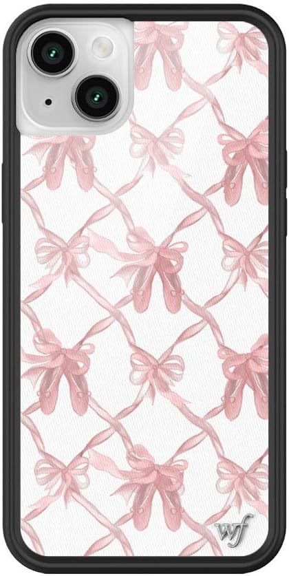 Wildflower Cases - On Pointe iPhone 13/14 Case #wildflower cases 🎀 Iphone 13 Wildflower Cases, Wildflower Phone Cases, Wildflower Cases, Coquette Pink, Apple Iphone 13, Pink Bows, Ballet Slippers, Wearable Technology, Pink Bow