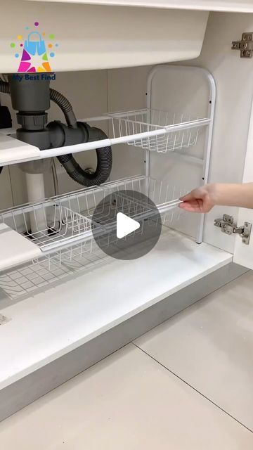 Kitchen cabinets under sink