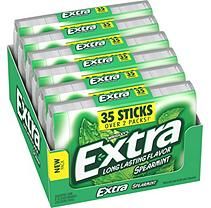 Extra Spearmint Gum, Spearmint Gum, Extra Gum, Pack Of Gum, Gum Flavors, Mint Gum, Sugar Free Gum, Concession Stand, Someone New