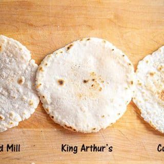 Gluten Free Flour Tortillas - Mexican Please Gluten Free Tortillas Easy, Gluten Free Flour Tortilla Recipe, Gluten Free Tortillas Recipe, Gluten Free Flour Tortillas, Coconut Flour Tortillas, King Arthur Gluten Free, Recipes With Flour Tortillas, Gluten Free Wraps, Gluten Free Tortillas