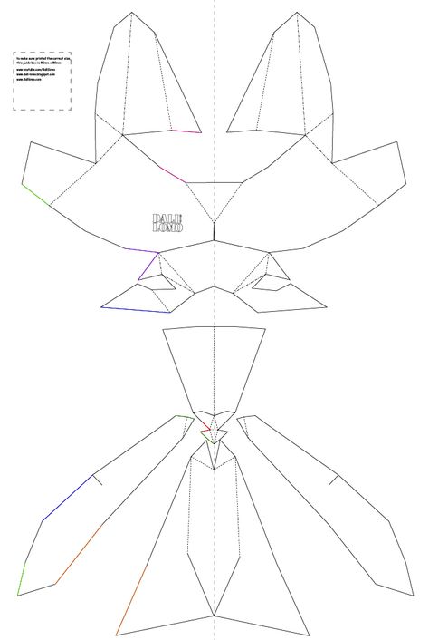 Cardboard Fox Mask, Paper Fox Mask, 3d Wolf Mask Template, Cardboard Wolf Mask, Fox Mask Paper, Therian Mask Tutorial Cardboard, Cardboard Mask Template Free Printable, Kitsune Mask Template, Masks Template