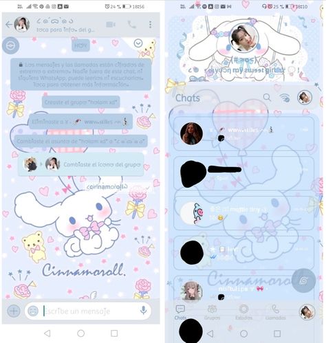 My Melody Themed Phone, Telegram Cute Theme, Telegram Chat Wallpaper, Cute Telegram Themes, Telegram Themes Aesthetic Cute, Tg Theme, Chat Background Aesthetic, Telegram Chat Theme, Fun Ghoul