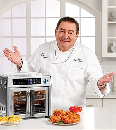 Emeril Power Air Fryer - Better Than Convection Ovens Deep Fried French Fries, Emeril Recipes, Large Air Fryer, Convection Toaster Oven, Cooking Kit, Air Fried Food, Air Fryer Oven, Emeril Lagasse, Kitchen Addition