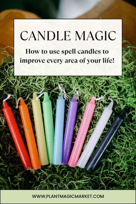 Candle Magic- How to use spell candles and what the colors mean Candle Magic Color Meaning, Candle Magic For Beginners, Candle Magic Meaning, Candle Magic For Healing, Magic Spell Candles, Candle Color For Protection, Candle Healing Spell, Candle Spells For Beginners, Ritual Candle Color Meanings