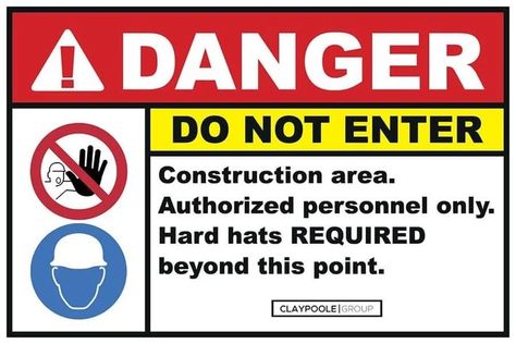 construction site signs, construction site safety, construction signs Safety Rules On Road, Construction Signs Printable, Site Maps, Ada Signage, Roadside Signs, Construction Signs, Safety Signs, Construction Safety, Construction Area