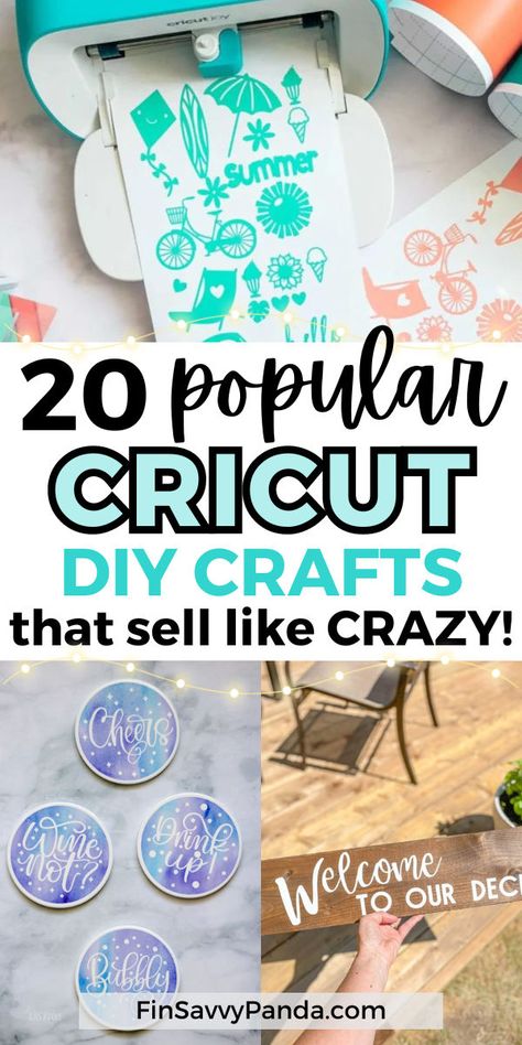 Spark your creativity and profit with the best Cricut crafts to make and sell! Dive into easy DIY ideas perfect for a side hustle or full-blown Cricut business. From popular designs to unique creations, these crafts are the best picks to make money. Unleash your artistic side with our top Cricut craft ideas to make and sell for a flourishing business venture! Crafts To Make With A Cricut, Crafts To Make With Cricut, Diy Best Sellers, Diy Home Decor Cricut Craft Ideas, Acrylic Craft Ideas Cricut, Craft Room Ideas For Cricut, Circuit Crafts Ideas Diy Projects, Things To Make And Sell With Cricut Joy, Things To Sell Cricut