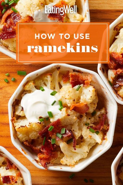 What To Do With Ramekins, Baking In Ramekins, Small Ramekin Recipes, Ramkin Recipes Dinner, Mini Ramiken Recipes, Ramikin Recipes Dinner, Recipes Using Ramekins, Recipes In Ramekins, Healthy Ramekin Recipes