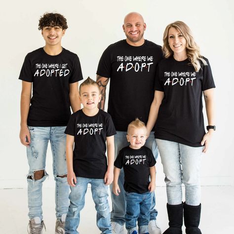 Adoption Photography, Family Adoption, Adoption Signs, Adoption Photos, Adoption Party, Foster To Adopt, Adoption Day, The One Where, Dad To Be Shirts