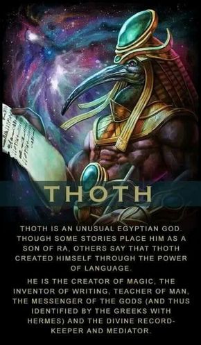 Deity of the Day for Monday, March 21 – Thoth | Witches Of The Craft® Egyptian God Thoth, Starověký Egypt, Kemetic Spirituality, World Mythology, Egyptian Deity, Gods Of Egypt, Ancient Egyptian Gods, African Spirituality, Legends And Myths