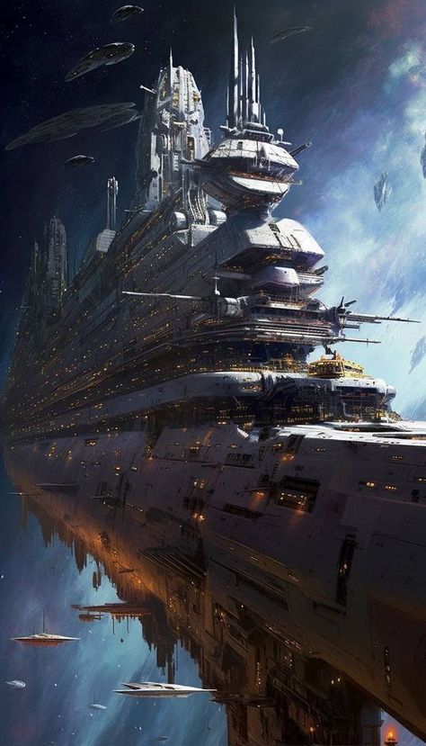 SCI FI AND SPACE ARTS... | SUPER SPACE CRUISER... Concept Vehicles Sci Fi, Sci Fi Landscape, Art Geek, Science Fiction Artwork, Space Ship Concept Art, Sci Fi City, Sci Fi Environment, Sci Fi Ships, Space Fantasy