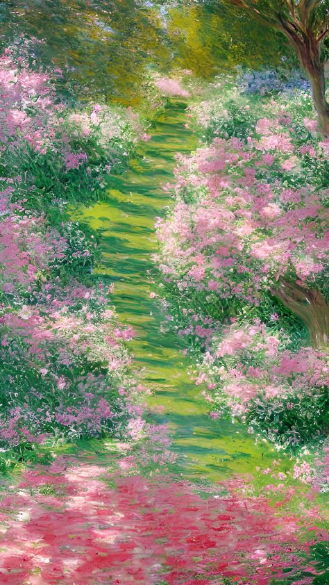 Futurisme Retro, Claude Monet Paintings, Claude Monet Art, Monet Art, Monet Paintings, Aesthetic Painting, Painting Wallpaper, Ethereal Art, Dreamy Art