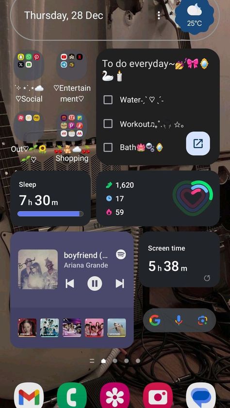 Cellphone Theme Ideas Android, Phone Widget Inspiration, Phone Customization Apps, Widget Apps For Samsung, Customize Wallpaper For Phone, Apps For Samsung Phone, Cute Apps For Android, Samsung Phones Aesthetic, Samsung Phone Customization