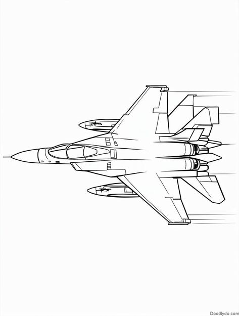 Fighter Jet Coloring Pages Check more at https://doodlydo.com/fighter-jet-coloring-pages/ Fighter Jet Drawing, Pre Writing Activities, Preschool Activities Toddler, Mehndi Designs For Kids, Colouring Printables, Arm Tattoos, Pre Writing, Fine Line Tattoos, Line Tattoos