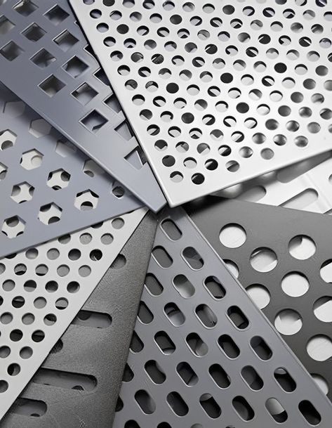 High Quality Perforated Metal Fence Panels | TBK Metal Perforated Metal Door, Perforated Metal Railing, Perforated Metal Fence, Steel Facade, Metal Shutters, Perforated Metal Panel, Perforated Panel, Facade Ideas, Metal Fence Panels