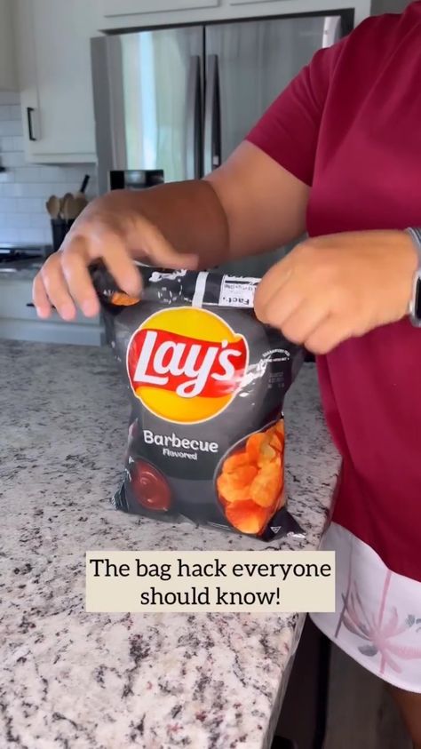 How To Reseal Chips, How To Close A Chip Bag Without A Clip, Housewife Life, Chip Clips, Bear Creek, Dinner Guest, Chip Bags, Modern Farmhouse Style, Potato Chips