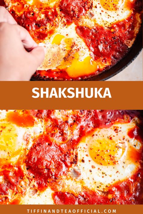 Shakshuka in pan Halal Brunch Ideas, Moroccan Shakshuka, Turkish Menemen, Menemen Recipe, Masala Omelette, Shakshuka Recipes, Traditional Recipes, Halal Recipes, Ramadan Recipes