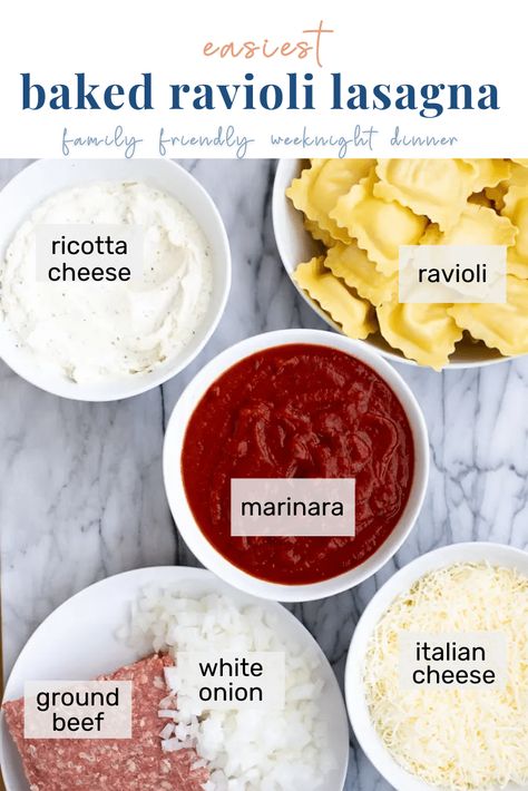 Easy Lasagna Recipe With Frozen Ravioli, Lazy Lasagna Ravioli With Meat, Ravioli Lasagna Freezer Meal, Ravioli Recipe With Ricotta, Ravioli Casserole With Cottage Cheese, Ravioli With Ricotta Cheese, Lazy Lasagna Ravioli With Ricotta, Ravioli Lasagna Bake With Ricotta, Ricotta Cheese Lasagna Filling