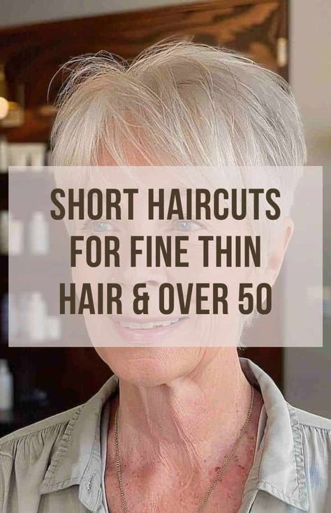 Haircuts For Older Women With Fine Hair, Short Hair Thinning Hair For Women, Short Spiky Haircuts For Fine Hair, Hair Styles For Thinning Hair Over 60, Short Bob Haircuts For Fine Flat Hair, Chemo Hair Growing Out Styles, Short Hair Styles For Straight Hair, Short Haircuts For Fine Hair Over 50, Stacked Bob Haircuts For Women Over 50