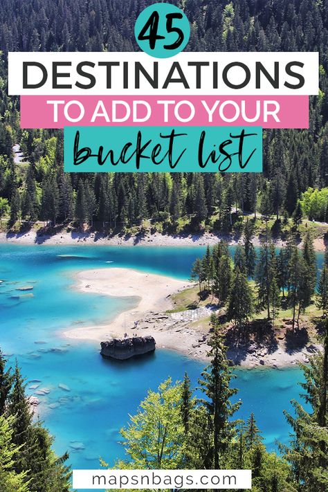 Unique Travel Destinations, Travel Packing Tips, Paris And London, Bucket List Ideas, Travel Destinations Bucket Lists, Dream Vacations Destinations, Unique Travel, Summer Destinations, Bucket List Destinations