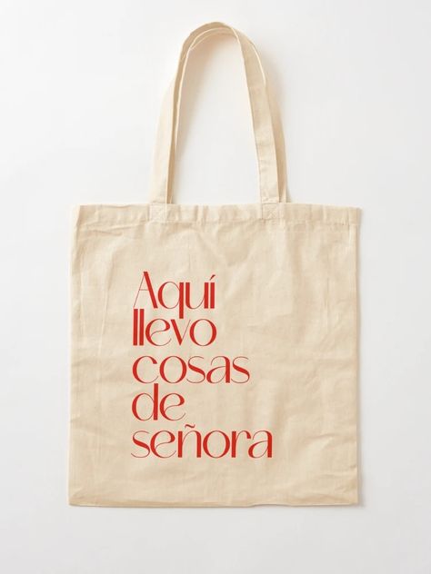 "Here I carry lady's things" Tote Bag for Sale by YaiVargas | Redbubble Tote Bags Ideas Design, Tote Bag Ideas Design, Tote Bag Inspo, Tote Bag Quotes, Cool Tote Bags, Tote Bags Design, Tote Bag Ideas, Tote Bad, Tote Bag Diy