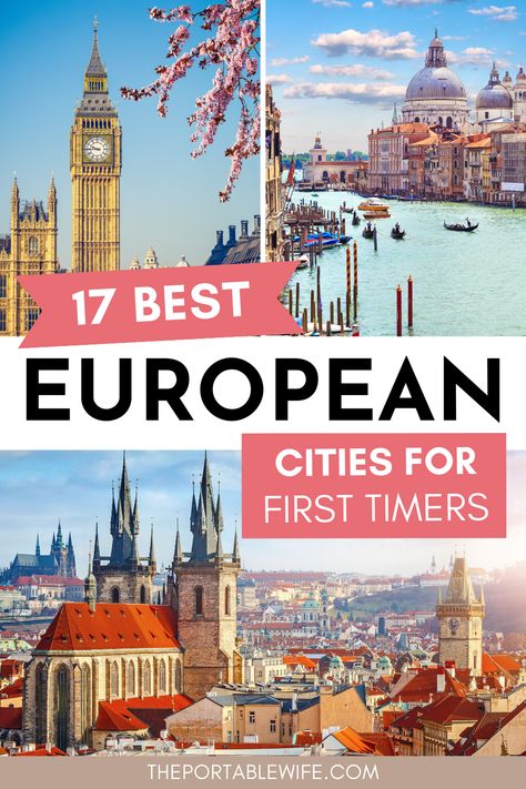 Bucket List Places To Travel Europe, Best Time To Go To Europe, 3 Week European Travel Itinerary, Epic Europe Trip, 5 Day Trip Europe, Must Visit Places In Europe, How To Travel Europe, Visiting Europe First Time, Best European Cities To Visit In Summer