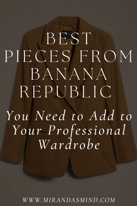 When it comes to building a successful career, having a well-curated work wardrobe is essential. Banana Republic is one of my favorite places to shop for work clothes. #corporateoutfits #bananarepublicoutfits #businesscasual #outfitoftheday #outfitinspiration #outfitinspo #fashion #outfitideas #corporatebaddie #affiliate #bananarepublicpartner Banana Republic Outfits, Women's Work Clothes, Banana Republic Style, Places To Shop, Successful Career, Corporate Outfits, Professional Wardrobe, Womens Business Casual, Fall Outfits For Work