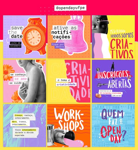 Instagram Microblog Design, Social Media Collage Design, Social Design Graphics, Social Media Collage Art, Insta Poster Design, Collage Branding Design, Instagram Feeds Design Ideas, Insta Post Design Ideas, Who Are We Instagram Post