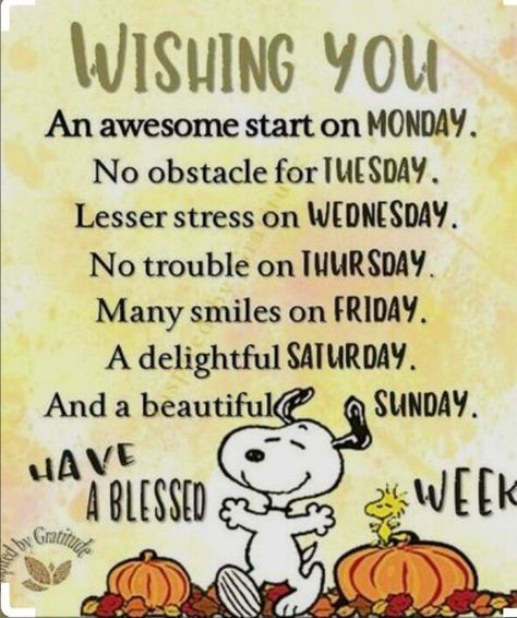 Caring Thoughts, Weekend Blessings, Peanuts Quotes, Charlie Brown Quotes, Snoopy Easter, Have A Blessed Week, Good Morning Snoopy, Spiritual Sayings, Brown Quotes