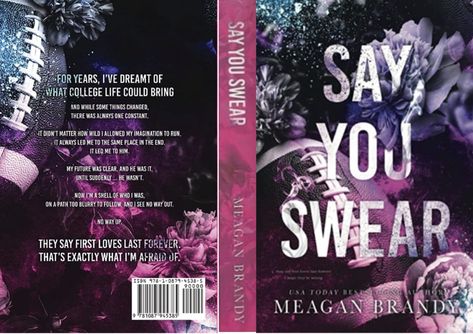 Say you swear Meagan Brandy Say You Swear Book Cover, Say You Swear Meagan Brandy Book Cover, Say You Swear Book, Say You Swear Meagan Brandy, Say You Swear, Mini Books Template, Sport Romance, Meagan Brandy, Books Template