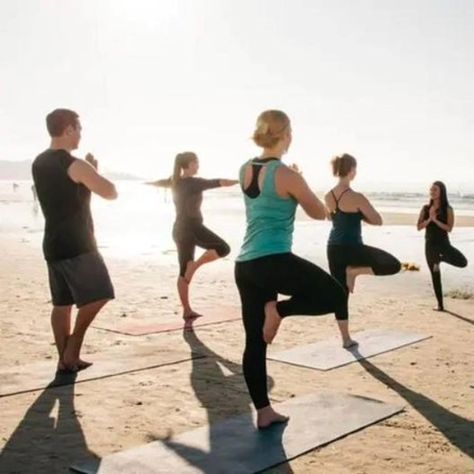 Private Guided Yoga on the Beach in Coronado Island Escape to the picturesque shores of Coronado Beach for an exclusive private group yoga class. With mats provided, immerse yourself in a personalized wellness journey on this stunning San Diego, California coastline. Led by an expert instructor, synchronize your movements with the rhythm of the tides and find serenity in the embrace of the sun-kissed sand. Experience the transformative power of yoga in a breathtaking setting, fostering unity... Branding Deck, Beach Wellness, Yoga Shoot, La Jolla Shores, Yoga Beach, How To Do Splits, Flexibility Training, Find Inner Peace, Calm Your Mind