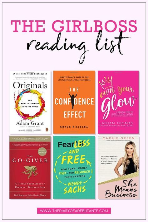 This reading list for female entrepreneurs features 18 of the best business books for women to read this year! Click through to see which of the best books for girlbosses made the list for 2018 from solopreneur and former actuary Stephanie Ziajka from Dia Best Business Books, Books Business, Books For Women, Entrepreneur Books, Leadership Books, Books To Read For Women, Self Development Books, Personal Development Books, The Best Books