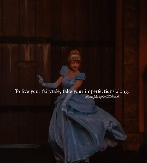 Fairy Tale Quotes Love, Fairy Tale Love Quotes, Disney Magical Quotes, Fairy Tale Captions, Fairy Quotes Short, Fairytale Aesthetic Quotes, Fairytale Quotes Aesthetic, Self Love Letters, Quotes About Fairytales