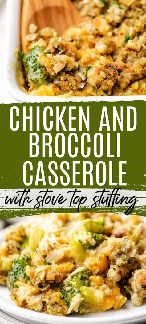 Broccoli Stuffing Casserole, Stove Top Stuffing Recipes, Chicken And Dressing Casserole, Stove Top Stuffing, Chicken Stuffing Casserole, Chicken Broccoli Cheese, Stuffing Casserole, Chicken Broccoli Casserole, Chicken And Broccoli