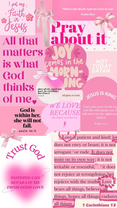 #christian #pink #fyp #beauty #wallpaper #quotes #biblestudy Ipad Aesthetics Wallpaper, Pink Quotes About God, Pink Aesthetic Wallpaper With Quotes, Christian Verses Wallpaper Bible Quotes, Inspirational Bible Quotes Wallpaper, Wallpapers About God, Bible Quotes Prayer Wallpaper, Pink Aesthetic Wallpaper Bible Verse, Pink Love Aesthetic Wallpaper