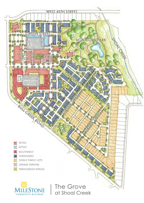 Rosedale neighborhood development ... Site Development Plan, City Skylines Game, Site Plan Design, Urban Ideas, Community Impact, Architecture Design Process, Urban Design Graphics, Urban Design Architecture, Urban Design Concept