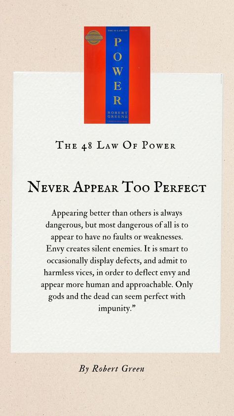 Law Of Power, Robert Greene Books, Laws Of Power, 48 Laws Of Power, Robert Greene, Best Quotes From Books, Self Development Books, Books For Self Improvement, Favorite Book Quotes