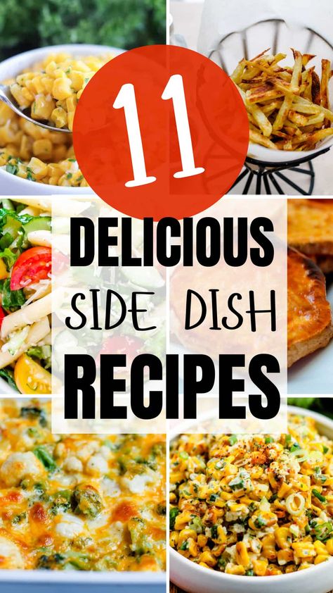 When your main dish needs a little extra pizzazz, these 11 fun and flavorful side dishes are here to save the day. Perfect for those 'Oops, I forgot to plan' moments, these recipes turn simple dinners into spectacular feasts. Side Dishes For Wedding Reception, Dinner Side Dishes Easy, Fun Side Dishes, Gourmet Side Dishes, Sides For Dinner, Yummy Side Dishes, Dish To Pass, Great Side Dishes, Simple Side Dishes