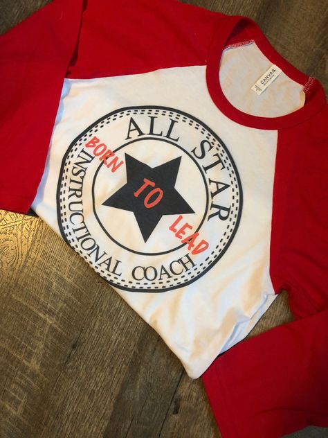 Instructional Coach Shirt, Monogram Onesies, Coach Christmas Gifts, Fall Outfits For Teachers, Coach Christmas, Coach Tshirts, Hipster Outfits Fall, Preschool Boards, Stars Classroom