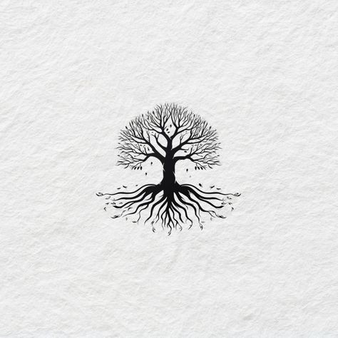 Mens Tattoos Patchwork Ideas, Growth Tattoos Men, Root Tree Tattoo, Tree Of Wisdom Tattoo, Symbols For Balance Tattoo, Tree Roots Tattoo Men, Tree With Deep Roots Tattoo, Tree Back Tattoo For Men, Wisdom Tattoo Men