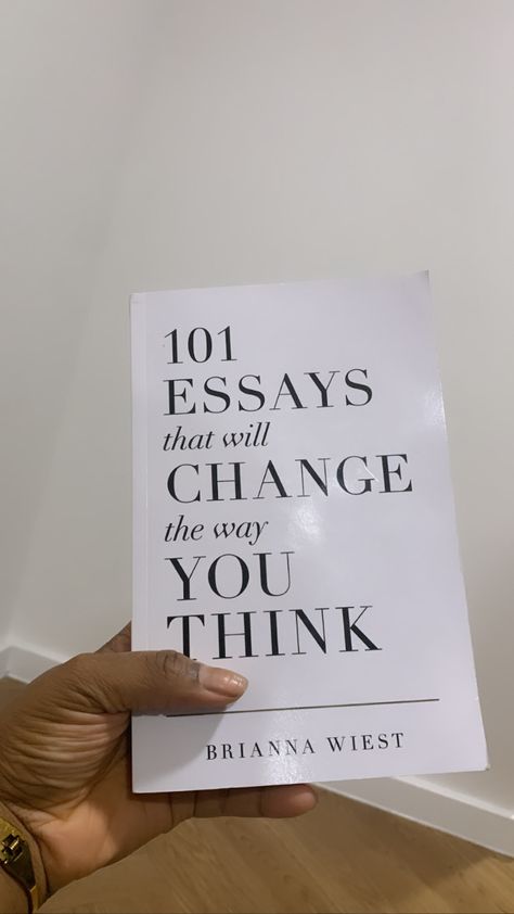 101 essays that will change your life 101 essays that eill change the way you think Self development books Self development quotes/ ideas Aesthetic books for Self development for women 100 Essays That Will Change Your Life, Self Development Books, Development Quotes, Recommended Books To Read, Some Words, Self Development, Social Media Design, You Changed, Book Recommendations