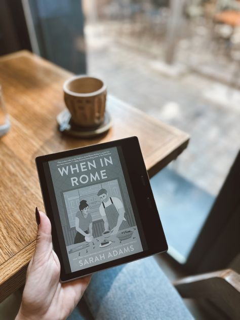 #reading #books #kindle #bookstagram #bookworm Matcha Kindle, Kindle Bookstagram, Sarah Adams, Book Content, When In Rome, Utila, Kindle Paperwhite, Reading Books, E Reader