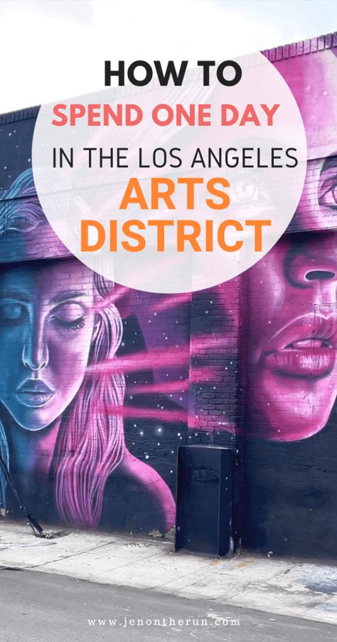 Headed to Los Angeles? Here’s everything you need to eat, see, and do in the Los Angeles Arts District if you just have one day. From diverse food offerings to colorful street art, you’ll never run out of things to do in the LA Arts District! Los Angeles Arts District, La Art District, La Arts District, Arts District Los Angeles, Art District Los Angeles, Los Angeles Itinerary, Cafe Gratitude, Los Angeles Street, District 9