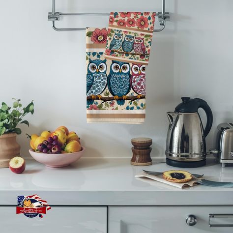 🦉🍴🌿 Get ready to elevate your kitchen game with our Toile Owl-Themed Kitchen Essentials Bundle! 🤩 This bundle includes an adorable Owl Tea Towel, Kitchen Towel, and Wash Cloth Set, all made with eco-friendly materials. 🌎 Perfect for the owl lover in your life or treat yourself to some fun kitchen accessories! 😍 Available in multiple bundle options, starting at just $30.50. Don't miss out on this must-have for your kitchen! 🙌 #OwlKitchen #EcoFriendlyGift #KitchenEssentials #OwlLover #ToileOwl ... Owl Kitchen, Whimsical Owl, Themed Kitchen, Kitchen Games, Fun Kitchen, Kitchen Must Haves, Towel Kitchen, Wash Cloth, Decorative Dish