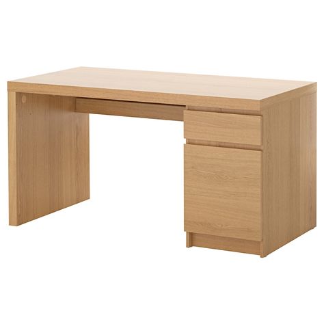 Malm Desk, Ikea Malm Desk, Malm Hack, Desk Units, Ikea Malm Dresser, Malm Dresser, Study Table Designs, Dresser Desk, Ikea Desk